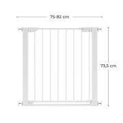 Zábrana do dveří Safe Snap White Kinderkraft 2. JAKOST