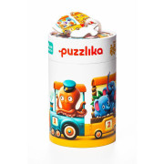Naučné puzzle 20 dílků Puzzlika - Vlak