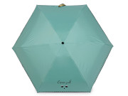 Dívčí mini skládací UV deštník s taškou