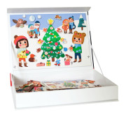 Magnetická kniha Vánoce – Christmas Magnetic Book Edukid
