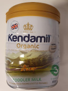 Kendamil Organické/BIO kojenecké mléko 3 pokračovací 800 g 2. jakost