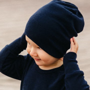 Merino baby čepička granátová Eevi
