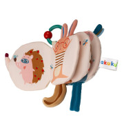 Vzdělávací, plyšová a šustící knížka, Ježek Akuku