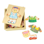 Oblékací puzzle Paní medvědice Bigjigs Toys