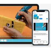 3D pero 3Doodler Start+ a 72 náplní + 10 šablon