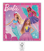 Ubrousky papírové EKO - Barbie 33x33 cm / 20 ks