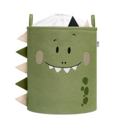 Koš na hračky XL se šňůrkou, skládací bavlněný / 63 l Sipo 