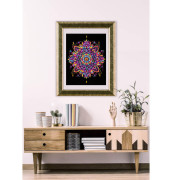 Diamantové malování Neon Mandala Diamond Dotz