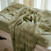 Plena zavinovací 120 x 120 cm Pure s potiskem Little Dutch