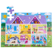 Podlahové puzzle Domeček 48 dílků Bigjigs Toys