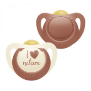 Latexové šidítko For Nature Nuk 2 ks  0-6 m