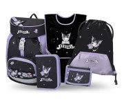 Set 5 Airy Kuromi Fortune Dream: batoh, penál, sáček, zástěra, peněženka GRS Baagl