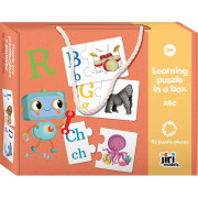 Puzzle pro předškoláky v krabičce ABC
