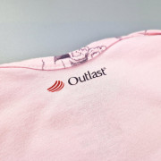 Body tenké tisk obrázek KR Outlast® UV 50+ Sv. růžová louka