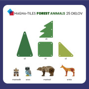 Magnetická stavebnice Forest 25 dílů Magna-tiles