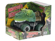 Dinoworld auto/dinosaurus 12,5 cm na zpětný chod