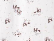 Letní spací pytel bambus buldoček hnědé nohavice Kaarsgaren