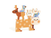 Dřevěné puzzle WoodyStack 5 ks Djeco