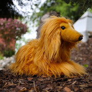 Plyšový pes afghánský chrt 32 cm Eco-Friendly Rappa