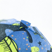 Čepice podšitá Outlast® Rakety/modrý melír