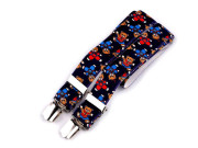 Šle-kšandy dětské s potiskem 2,5 x 60 cm