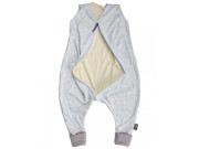 Merino spací pytel slon modrý s nožičkami