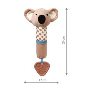 Hračka pískací s kousátkem Koala Charlie 3 m+ Babyono