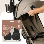 Magnetické klipy na kočárek 2 ks Sipo