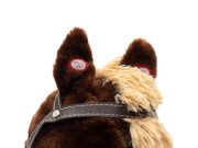 Houpací koník s melodií a šátkem Baby Mix Baron