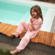 Dětská mušelínová košile Luca Pink Esito