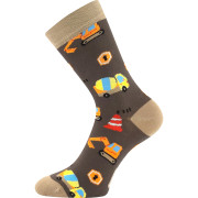 Ponožky dětské Kaito s obrázky chlapecké mix B (3 páry) 