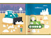 Náklaďáky a bagry - 400 samolepek