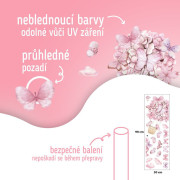 Nástěnné samolepky do dětského pokoje, Pink Butterflies Sipo