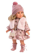 ANNA 54042 Llorens - realistická panenka s látkovým tělem - 40 cm