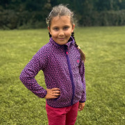 Dívčí mikina propínací fleezová, Pidilidi, holka