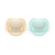 Šidítko Ultrasoft Premium neutral 0-6 m 2 ks Philips Avent