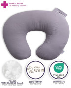 Mušelínový polohovací polštář MiniRelax 140 cm Babymatex