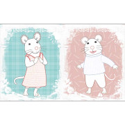 Velké omalovánky Dům myšek Sam & Julie