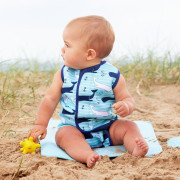 Baby neoprén-kombi - Velryba