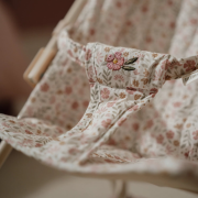 Kočárek pro panenky golfky skládací Soft Flowers Little Dutch