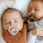 Dudlíky kaučuk 2 ks 0-6 měsíců Boheme Bibs 