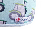 Čepice podšitá Outlast® Traktor/sv. mentolová