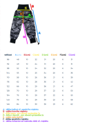 Rostoucí softshellové kalhoty Slunečnice černé Esito