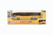Autobus RegioJet kov/plast 18,5 cm na zpětné natažení