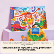 Puzzle Muzeum dinosaurů 108 ks Jarmelo