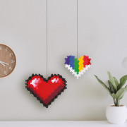 Skládej podle čísel Srdce 250 ks Plus-Plus 