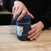 Foöd Termoska na jídlo se lžičkou 300 ml Bblüv