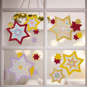 Kreativní sada Okenní obrázek Hvězdná obloha Haba