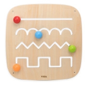 Dřevěný nástěnný panel - výuka kreslení Viga