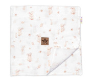 Mušelínová sada bílá Goose 30 x 35 cm, 95 x 95 cm 2D letní Husičky Baby Nellys